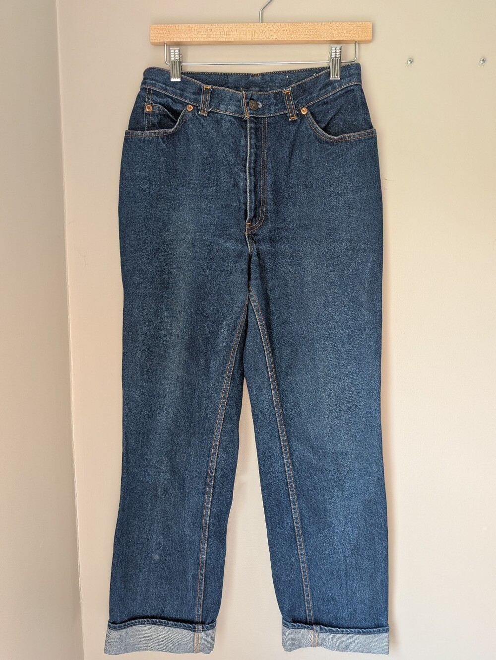 Levi's Blue Denim Patch Pocket Jeans